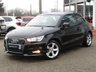 USED 2018 18 AUDI A1 1.0 TFSI Sport Hatchback 3dr Petrol Manual Euro 6 (s/s) (95 ps) Finished in BRILLIANT BLACK with contrasting PART LEATHER SPORTS cloth trim. This Audi A1 Sportback is a posh small car that is comfortable, practical, fun and great to drive. If you're looking for a small, easy-to-drive car but don't want to compromise on quality, then this car is well worth a look. Features include Sat Nav, BOSE Speakers, Heated Seats, Park Sensors, Cruise Control, Alloys, A/C, DAB Radio, B/Tooth and much more. Serviced at 16534 miles and on arrival at 35804 miles.