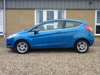 USED 2013 62 FORD FIESTA 1.25 Zetec Hatchback 3dr Petrol Manual Euro 5 (82 ps) www.suffolkcarcentre.co.uk - Located at Reydon
