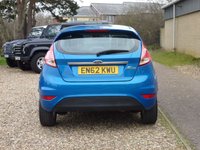 USED 2013 62 FORD FIESTA 1.25 Zetec Hatchback 3dr Petrol Manual Euro 5 (82 ps) www.suffolkcarcentre.co.uk - Located at Reydon