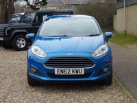 USED 2013 62 FORD FIESTA 1.25 Zetec Hatchback 3dr Petrol Manual Euro 5 (82 ps) www.suffolkcarcentre.co.uk - Located at Reydon