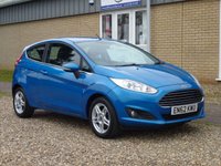 USED 2013 62 FORD FIESTA 1.25 Zetec Hatchback 3dr Petrol Manual Euro 5 (82 ps) www.suffolkcarcentre.co.uk - Located at Reydon