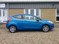 USED 2013 62 FORD FIESTA 1.25 Zetec Hatchback 3dr Petrol Manual Euro 5 (82 ps) www.suffolkcarcentre.co.uk - Located at Reydon