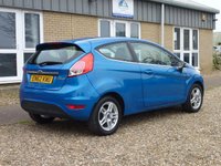 USED 2013 62 FORD FIESTA 1.25 Zetec Hatchback 3dr Petrol Manual Euro 5 (82 ps) www.suffolkcarcentre.co.uk - Located at Reydon