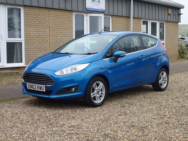 2013 62 Ford Fiesta 1.25 Zetec Hatchback 3dr Petrol Manual Euro 5 (82 ps)