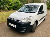 USED 2015 65 CITROEN BERLINGO 1.6 HDi 625 Enterprise Panel Van 5dr Diesel Manual L1 (131 g/km, 75 bhp) 1 OWNER WITH EXCELLENT SERVICE HISTORY FULLY DOCUMENTED// CAMBELT AND WATERPUMP JUST RENEWED BY US WITH ANUAL SERVICE//REAR PARK SENSORS//BLUETOOTH//AIRCON 75 bhp) 1 OWNER WITH EXCELLENT SERVICE HISTORY FULLY DOCUMENTED// CAMBELT AND WATERPUMP JUST RENEWED BY US WITH ANUAL SERVICE//REAR PARK SENSORS//BLUETOOTH//AIRCON