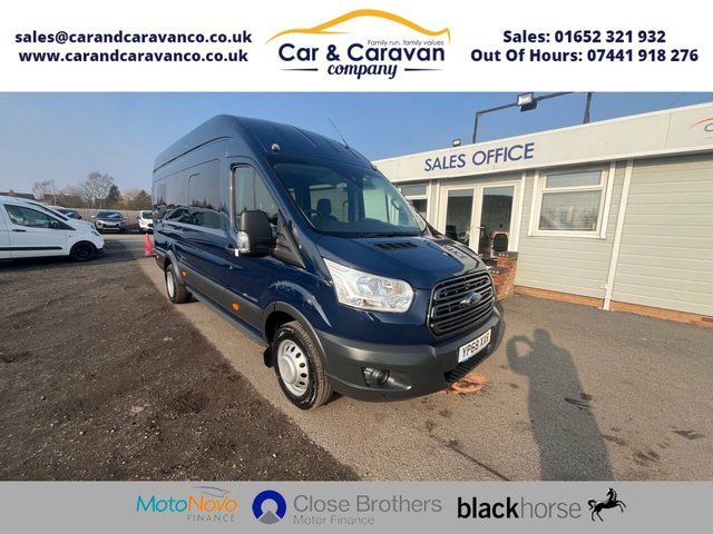 View our Ford Transit 2.2 TDCi 460 HDT Trend Minibus 5dr Diesel Manual L4 H3 (18 seats) (196 g/km, 153 bhp)