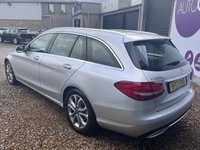 USED 2017 17 MERCEDES-BENZ C-CLASS 2.1 C220d Sport Estate 5dr Diesel G-Tronic+ Euro 6 (s/s) (170 ps) FULL HISTORY + 2 KEYS
