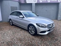 USED 2017 17 MERCEDES-BENZ C-CLASS 2.1 C220d Sport Estate 5dr Diesel G-Tronic+ Euro 6 (s/s) (170 ps) FULL HISTORY + 2 KEYS