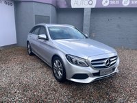 USED 2017 17 MERCEDES-BENZ C-CLASS 2.1 C220d Sport Estate 5dr Diesel G-Tronic+ Euro 6 (s/s) (170 ps) FULL HISTORY + 2 KEYS