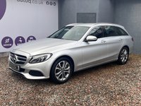 USED 2017 17 MERCEDES-BENZ C-CLASS 2.1 C220d Sport Estate 5dr Diesel G-Tronic+ Euro 6 (s/s) (170 ps) FULL HISTORY + 2 KEYS