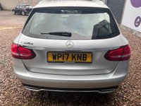 USED 2017 17 MERCEDES-BENZ C-CLASS 2.1 C220d Sport Estate 5dr Diesel G-Tronic+ Euro 6 (s/s) (170 ps) FULL HISTORY + 2 KEYS