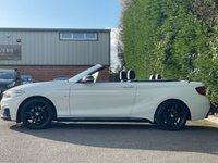 USED 2017 17 BMW 2 SERIES 1.5 218i M Sport Convertible 2dr Petrol Manual Euro 6 (s/s) (136 ps) FULL SERVICE HISTORY/EURO 6