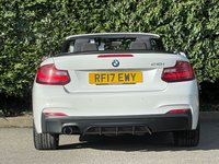 USED 2017 17 BMW 2 SERIES 1.5 218i M Sport Convertible 2dr Petrol Manual Euro 6 (s/s) (136 ps) FULL SERVICE HISTORY/EURO 6