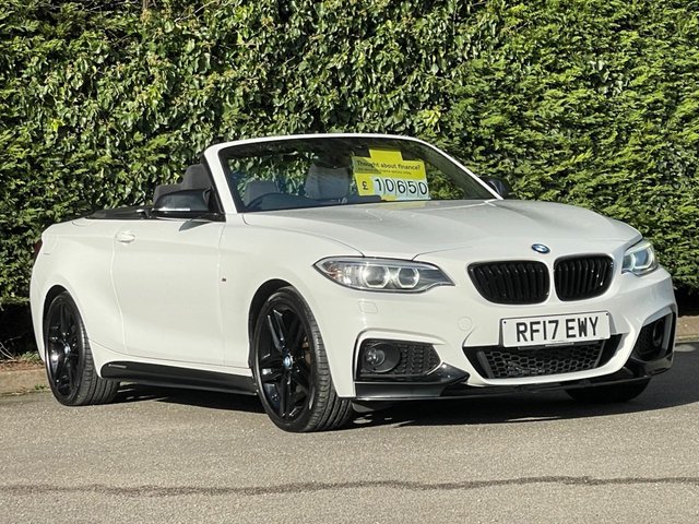 2017 17 BMW 2 Series 1.5 218i M Sport Convertible 2dr Petrol Manual Euro 6 (s/s) (136 ps)