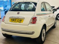 USED 2013 13 FIAT 500 1.2 Lounge Hatchback 3 Door Petrol Manual Euro 4 (69 bhp) 11 SERVICES TO 30,586 MILES