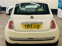 USED 2013 13 FIAT 500 1.2 Lounge Hatchback 3 Door Petrol Manual Euro 4 (69 bhp) 11 SERVICES TO 30,586 MILES
