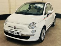 USED 2013 13 FIAT 500 1.2 Lounge Hatchback 3 Door Petrol Manual Euro 4 (69 bhp) 11 SERVICES TO 30,586 MILES