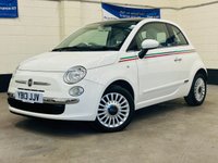 USED 2013 13 FIAT 500 1.2 Lounge Hatchback 3 Door Petrol Manual Euro 4 (69 bhp) 11 SERVICES TO 30,586 MILES