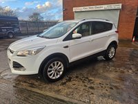 USED 2016 66 FORD KUGA 2.0 TDCi Titanium SUV 5dr Diesel Manual 2WD Euro 6 (s/s) (150 ps) full leather interior