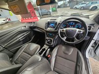 USED 2016 66 FORD KUGA 2.0 TDCi Titanium SUV 5dr Diesel Manual 2WD Euro 6 (s/s) (150 ps) full leather interior