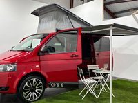 USED 2014 14 VOLKSWAGEN TRANSPORTER 2.0 TDI T30 Startline Camper King  4dr Diesel DSG L1 H1 (216 g/km, 138.08 bhp) Camper King Conversion , 2.0 DSG T30 5 Seater, Pop up roof, 4 Berth , Vitrifigo Fridge, Hob / Sink , Fiamma F45 S Fold Awning,