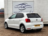 USED 2016 66 VOLKSWAGEN POLO 1.2 TSI BlueMotion Tech Match Hatchback 5dr Petrol Manual Euro 6 (s/s) (90 ps) www.suffolkcarcentre.co.uk - Located at Lowestoft