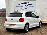 USED 2016 66 VOLKSWAGEN POLO 1.2 TSI BlueMotion Tech Match Hatchback 5dr Petrol Manual Euro 6 (s/s) (90 ps) www.suffolkcarcentre.co.uk - Located at Lowestoft