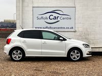 USED 2016 66 VOLKSWAGEN POLO 1.2 TSI BlueMotion Tech Match Hatchback 5dr Petrol Manual Euro 6 (s/s) (90 ps) www.suffolkcarcentre.co.uk - Located at Lowestoft