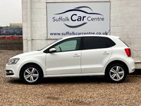 USED 2016 66 VOLKSWAGEN POLO 1.2 TSI BlueMotion Tech Match Hatchback 5dr Petrol Manual Euro 6 (s/s) (90 ps) www.suffolkcarcentre.co.uk - Located at Lowestoft