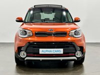 USED 2018 18 KIA SOUL 1.6 T-GDi Sport SUV 5dr Petrol DCT Euro 6 (201 bhp) Automatic Super Low Mileage 18227 Miles SUV 1.6 Petrol , Panoramic Glass Roof, Privacy Glass , Navigation , Part Leather ,  Striking Metallic Wild Orange