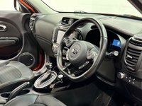 USED 2018 18 KIA SOUL 1.6 T-GDi Sport SUV 5dr Petrol DCT Euro 6 (201 bhp) Automatic Super Low Mileage 18227 Miles SUV 1.6 Petrol , Panoramic Glass Roof, Privacy Glass , Navigation , Part Leather ,  Striking Metallic Wild Orange