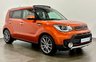 USED 2018 18 KIA SOUL 1.6 T-GDi Sport SUV 5dr Petrol DCT Euro 6 (201 bhp) Automatic Super Low Mileage 18227 Miles SUV 1.6 Petrol , Panoramic Glass Roof, Privacy Glass , Navigation , Part Leather ,  Striking Metallic Wild Orange
