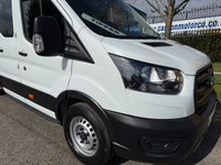 USED 2021 71 FORD TRANSIT 2.0 350 EcoBlue Leader Tipper Double Cab L3 Euro 6 (s/s) (1-Stop) (130 ps) LOW MILEAGE / LIGHT  USE