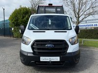 USED 2021 71 FORD TRANSIT 2.0 350 EcoBlue Leader Tipper Double Cab L3 Euro 6 (s/s) (1-Stop) (130 ps) LOW MILEAGE / LIGHT  USE