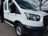USED 2021 71 FORD TRANSIT 2.0 350 EcoBlue Leader Tipper Double Cab L3 Euro 6 (s/s) (1-Stop) (130 ps) LOW MILEAGE / LIGHT  USE