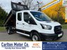 USED 2021 71 FORD TRANSIT 2.0 350 EcoBlue Leader Tipper Double Cab L3 Euro 6 (s/s) (1-Stop) (130 ps) LOW MILEAGE / LIGHT  USE