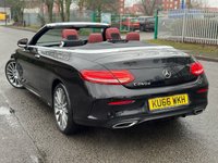 USED 2016 66 MERCEDES-BENZ C-CLASS 2.1 C250d AMG Line Cabriolet 2dr Diesel G-Tronic+ Euro 6 (s/s) (204 ps) 