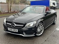 USED 2016 66 MERCEDES-BENZ C-CLASS 2.1 C250d AMG Line Cabriolet 2dr Diesel G-Tronic+ Euro 6 (s/s) (204 ps) 