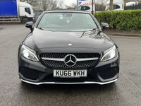 USED 2016 66 MERCEDES-BENZ C-CLASS 2.1 C250d AMG Line Cabriolet 2dr Diesel G-Tronic+ Euro 6 (s/s) (204 ps) 