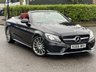 USED 2016 66 MERCEDES-BENZ C-CLASS 2.1 C250d AMG Line Cabriolet 2dr Diesel G-Tronic+ Euro 6 (s/s) (204 ps) 