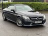 USED 2016 66 MERCEDES-BENZ C-CLASS 2.1 C250d AMG Line Cabriolet 2dr Diesel G-Tronic+ Euro 6 (s/s) (204 ps) 