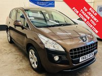 USED 2013 63 PEUGEOT 3008 1.6 HDi Active SUV 5dr Diesel Manual Euro 5 (115 ps) 1 PREVIOUS OWNER FROM NEW