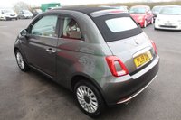 USED 2019 19 FIAT 500C 1.2 Lounge Convertible 2dr Petrol Manual Euro 6 (s/s) (69 bhp) VIEW AND RESERVE ONLINE OR CALL 01527-853940 FOR MORE INFO.GE