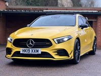 USED 2019 19 MERCEDES-BENZ A CLASS 2.0 A35 AMG (Premium Plus) Hatchback 5dr Petrol SpdS DCT 4MATIC Euro 6 (s/s) (306 ps) AMG AERO PACK - NIGHT PACK