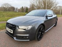 USED 2015 K AUDI A5 3.0 TDI V6 S line Sportback 5dr Diesel Multitronic Euro 5 (s/s) (204 ps) HEATED LEATHER-SATNAV-BLUETOOTH-DAB