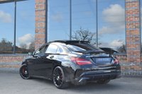 USED 2018 18 MERCEDES-BENZ CLA 2.0 CLA45 AMG Coupe 4dr Petrol SpdS DCT 4MATIC Euro 6 (s/s) (381 ps) 1 OWNER / PAN ROOF / BUCKETS