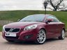 USED 2012 12 VOLVO C70 2.0 D4 SE Lux Convertible 2dr Diesel Geartronic Euro 5 (177 ps) FLAMENCO RED-SOVEREIGN BLACK HIDE..