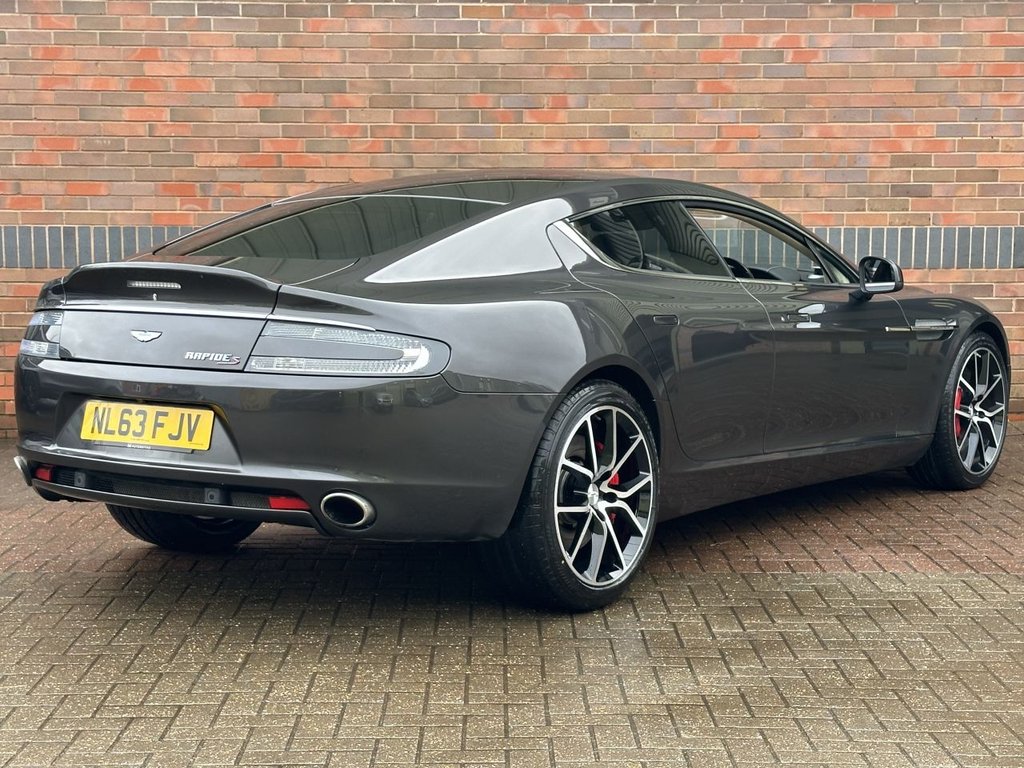 USED 2013 A ASTON MARTIN RAPIDE S 6.0 V12 S Saloon 4dr Petrol T-TronicII Euro 5 (550 bhp) REAR SCREENS | BANG & OLUFSEN