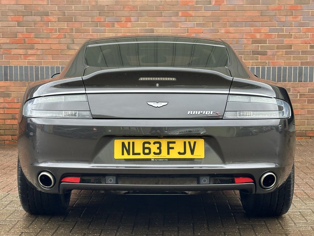 USED 2013 A ASTON MARTIN RAPIDE S 6.0 V12 S Saloon 4dr Petrol T-TronicII Euro 5 (550 bhp) REAR SCREENS | BANG & OLUFSEN
