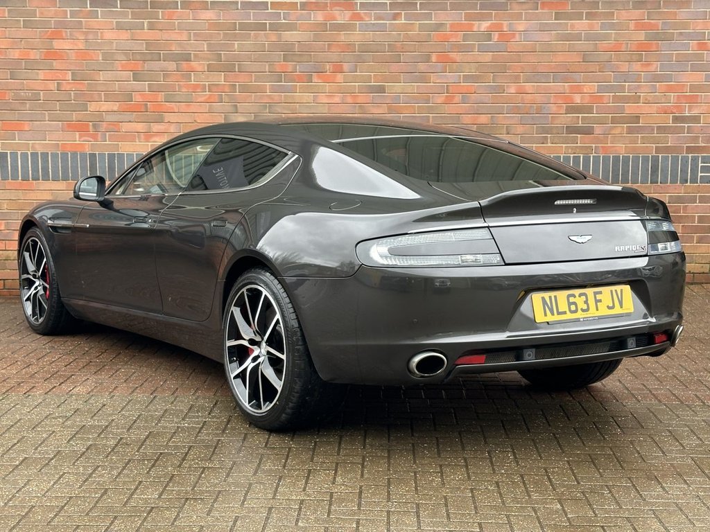 USED 2013 A ASTON MARTIN RAPIDE S 6.0 V12 S Saloon 4dr Petrol T-TronicII Euro 5 (550 bhp) REAR SCREENS | BANG & OLUFSEN